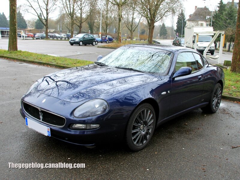 Maserati 4200 coupé cambiocorsa (Retrorencard fevrier 2014) 01