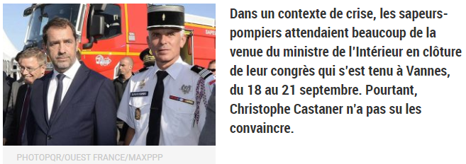 la gazette du 23 septembre 2019