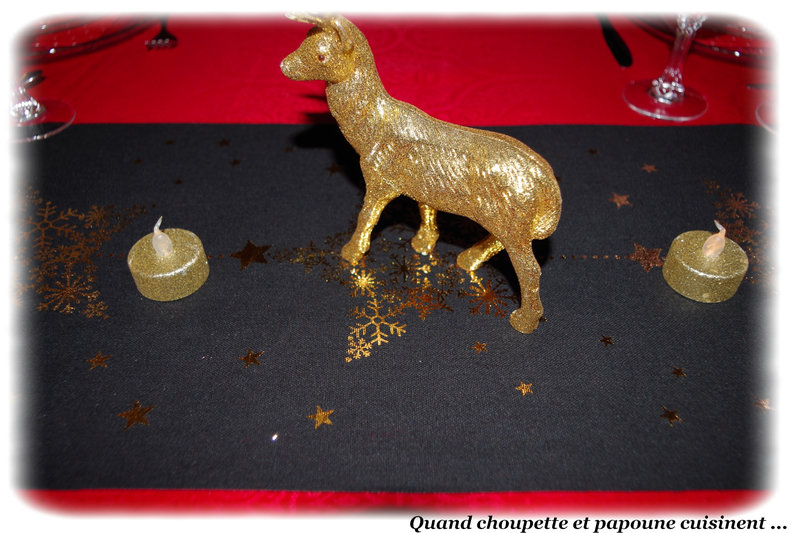 ma table du réveillon de Noël-8658