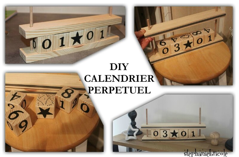 DIY CALENDRIER PERPETUEL