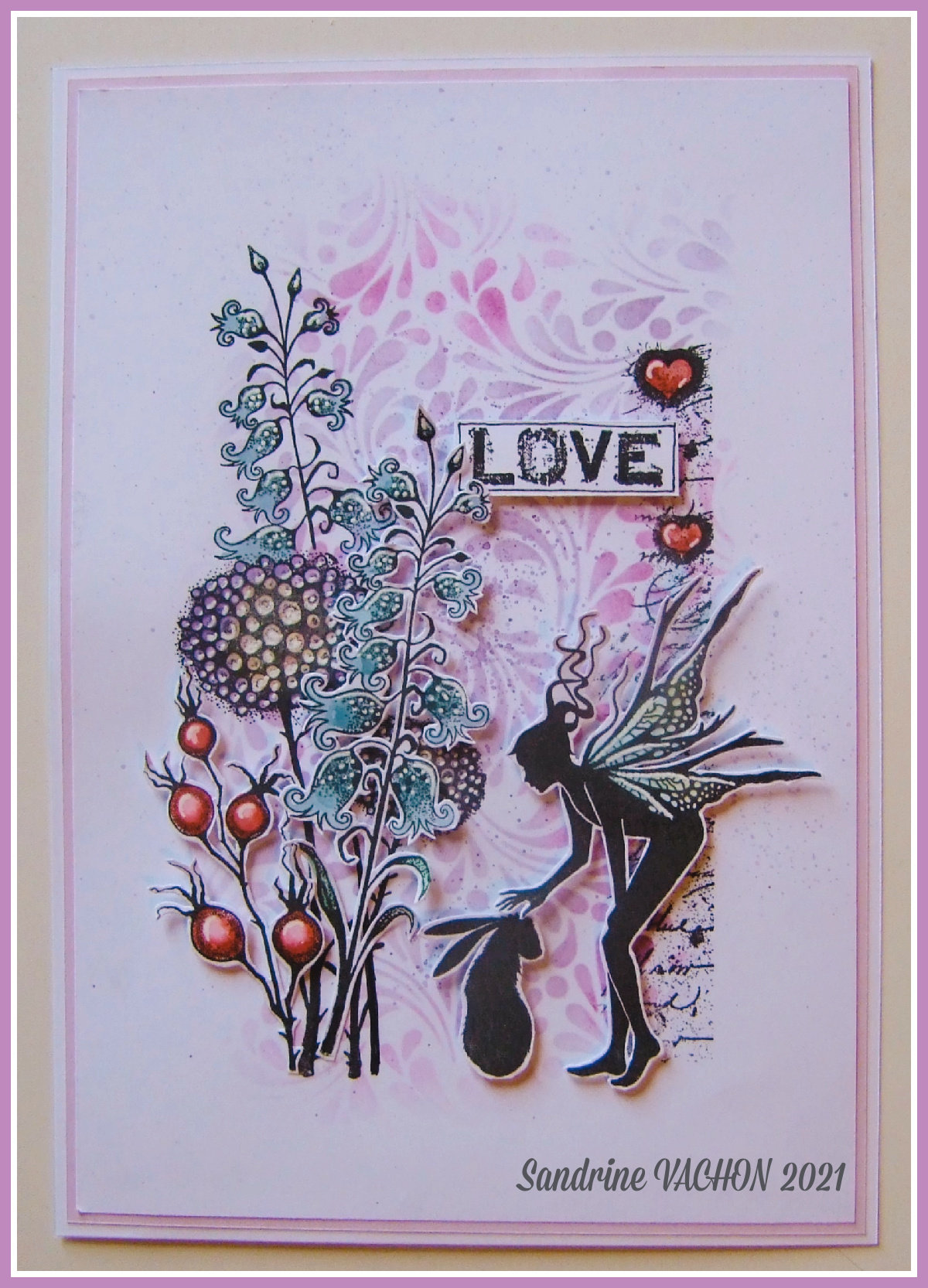 Carte LOVE Sandrine VACHON Lavinia (1)