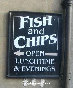 panneau fish chips