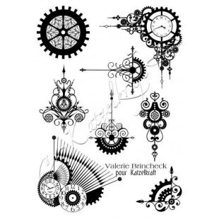 steampunk-swirl-a5-tampons-dcoratifs-ktz112