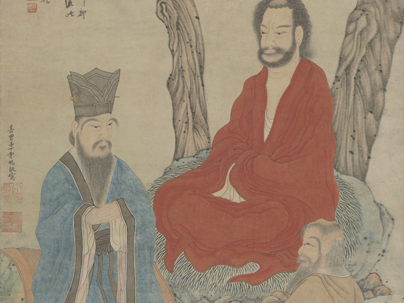 丁雲鵬_三教圖-1701083137