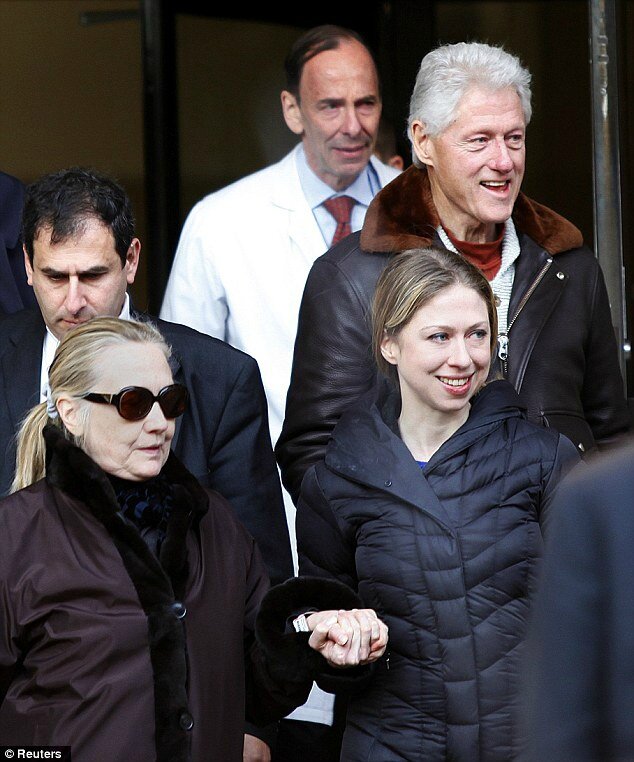 Hillary Clinton hospital stay 2013