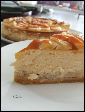 Cheesecake Bananes & Caramel Beurre Salé 003