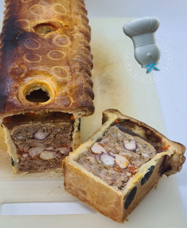 Pâté en croûte terre mer