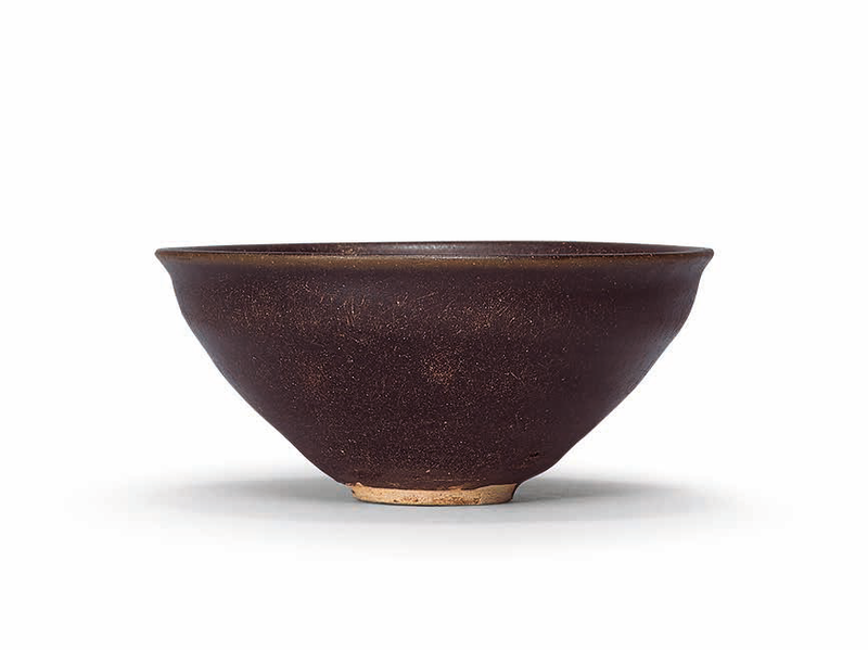 A Jizhou leaf-decorated black-glazed bowl, Song Dynasty (960-1279) 2