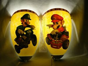 Appliques Mario et Luigi N°1 - Jaune (6) (Copier)