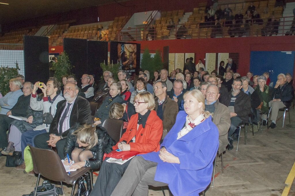 Un public nombreux venu écouter Sophie Archambault de Beaune