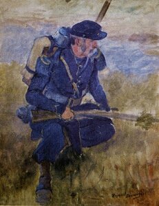 Desvarreux, un chasseur à pied
