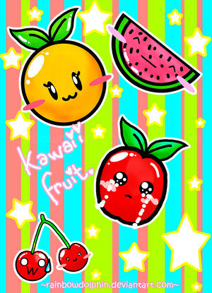 __Kawaii_Fruit___by_rainbowdolphin