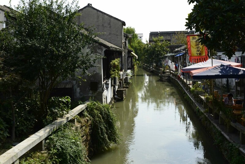 Canal tranquille à Suzhou.