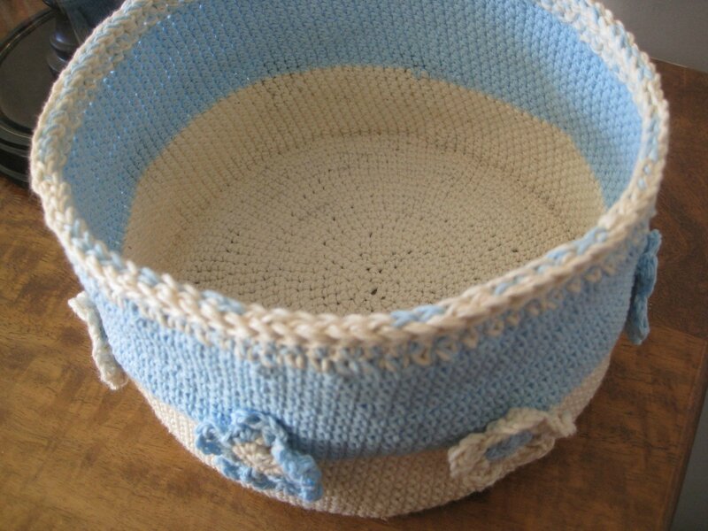 panier au crochet