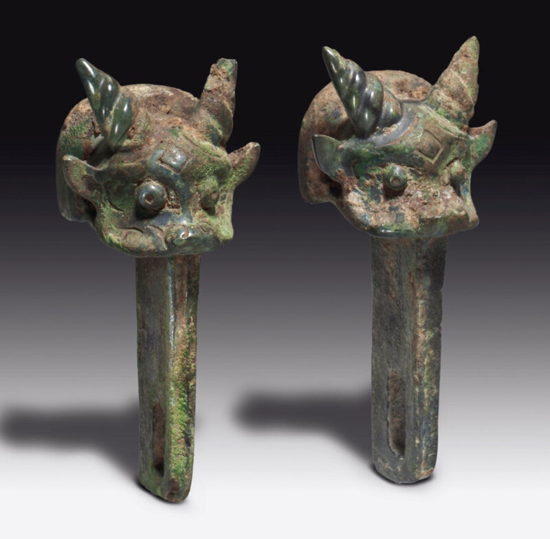 2013_NYR_02689_1128_000(a_pair_of_bronze_linchpins_late_shang_early_western_zhou_dynasty_12th-)