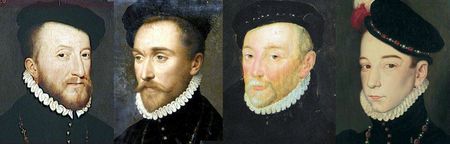 Portraits français vers 1565