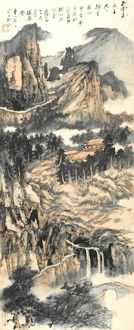 Mountain Retreat Among Clouds and Streams, 1972