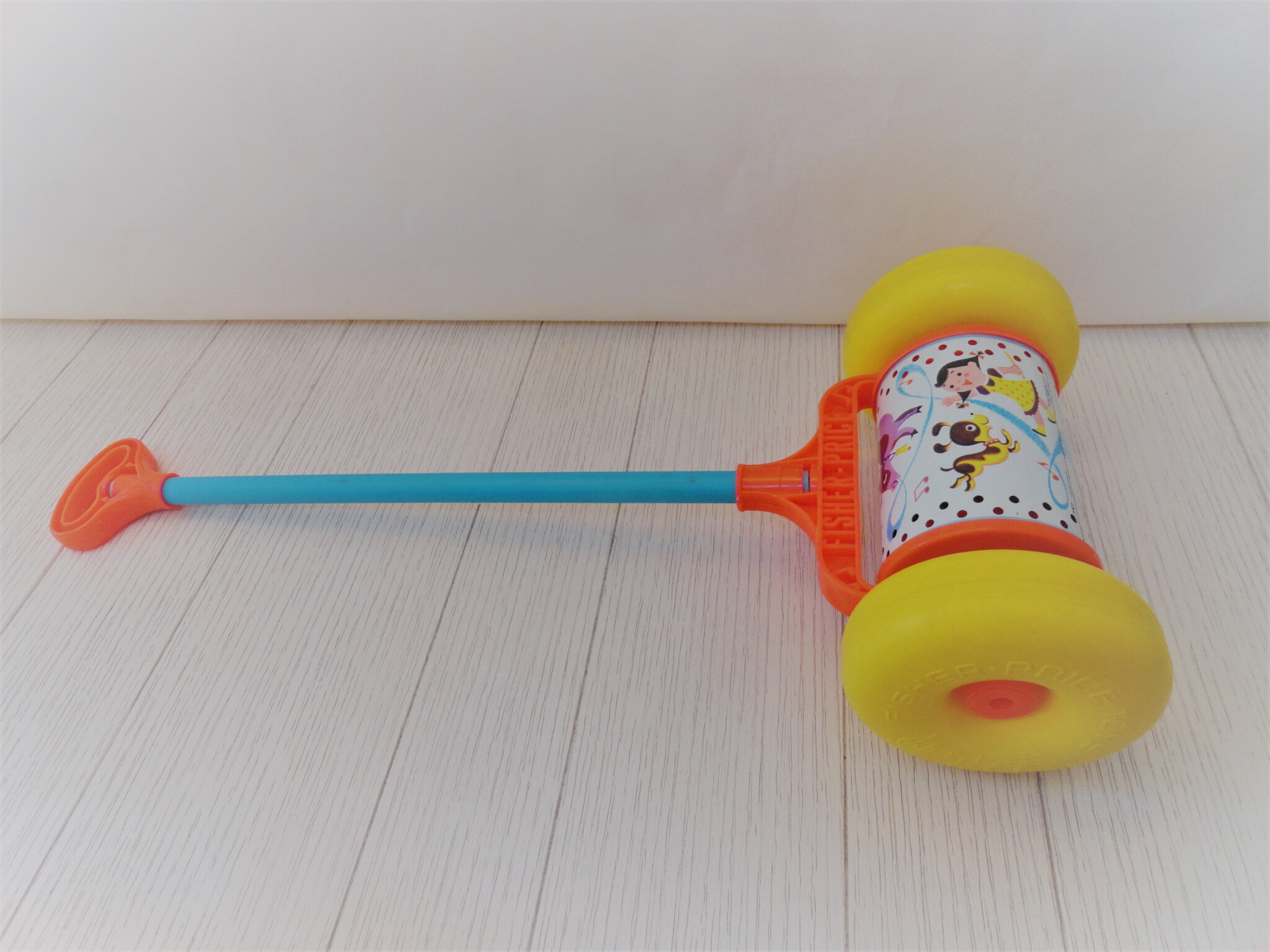 Rouleau musical Fisher Price 1973 Jouets Vintages