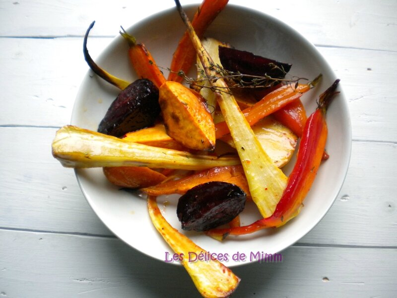 Légumes confits au four au sirop d’érable 2