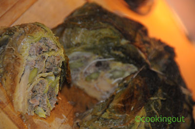 Chou farci printanier recettes legumes La psychothérapie du chou farci