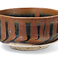 A Henan russet-striped <b>blackish</b>-brown glazed bowl, Northern Song-Jin dynasty (960-1234) 