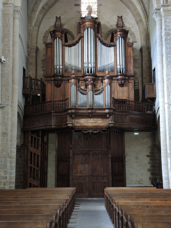 Thiers, Église Saint-Genès, orgue (63)