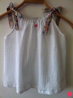plumetis coton froissé blanc