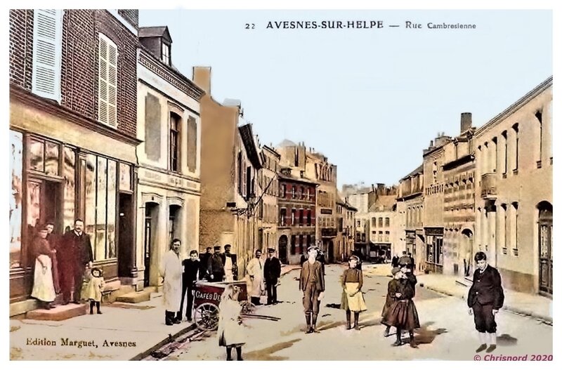 AVESNES SUR HELPE - Rue Cambrésienne