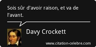 Citation Davy Crockett