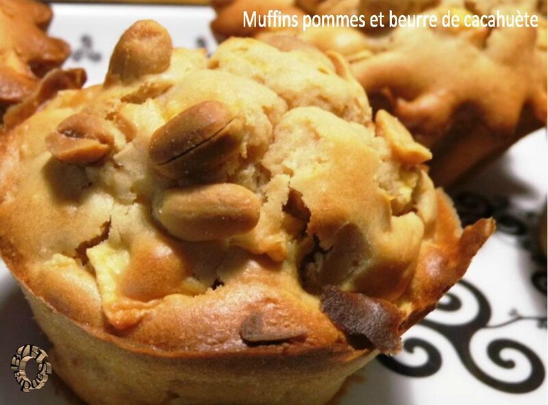Muffins pommes beurre de cacahuète Couv