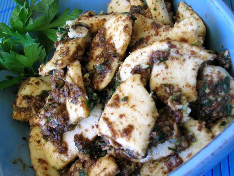 Seiches à la Tapenade