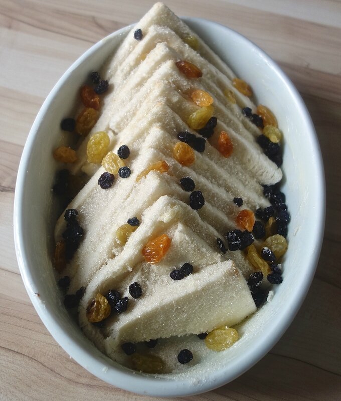 bread and butter pudding