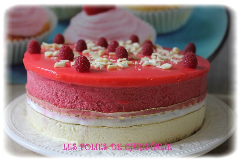 Bavarois choc framboises 25