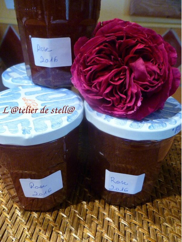 Confiture de roses