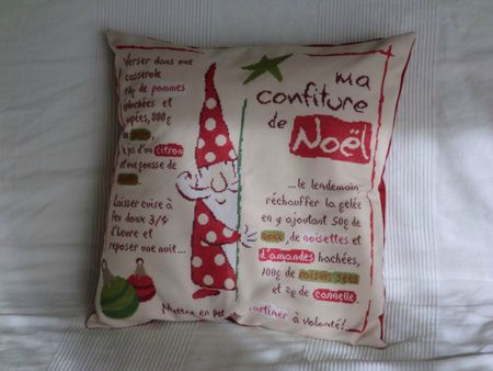 couture - 2012-11-06 - coussin LLP n° 2 pour Christelle (devant)