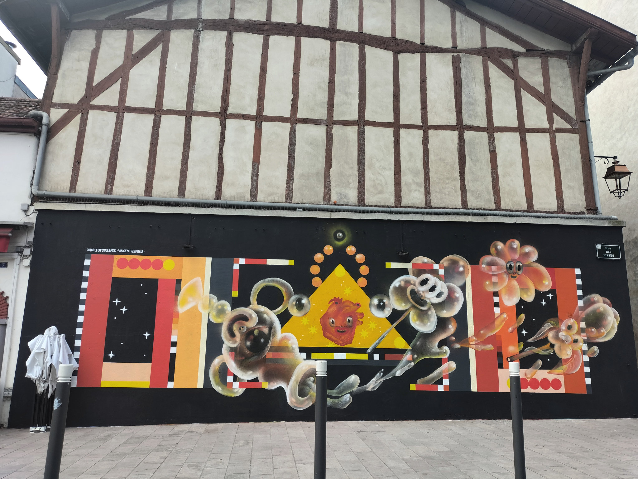 Bayonne, festival Points de vue street art 2023, Rue des Lisses (64)