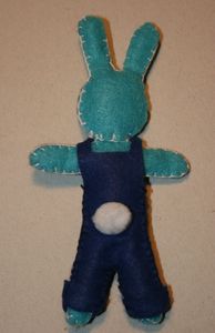 Lapin Bleu dos