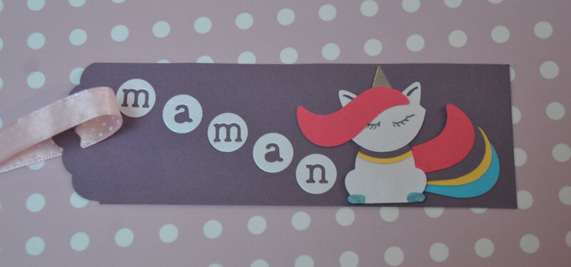 marque page licorne