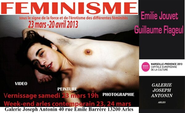 Feminisme invitation galerie joseph antonin