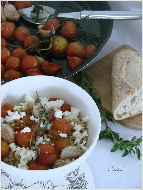 Quinoa aux Tomates Confites & Feta 002