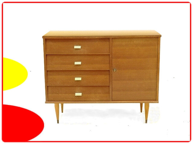 commode vintage 1960