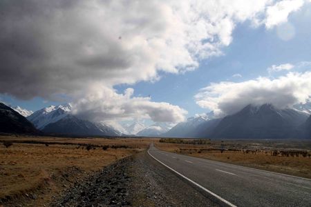 On_the_way_to_Mt_Cook