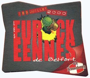 Sous-bock Eurokéennes 2000