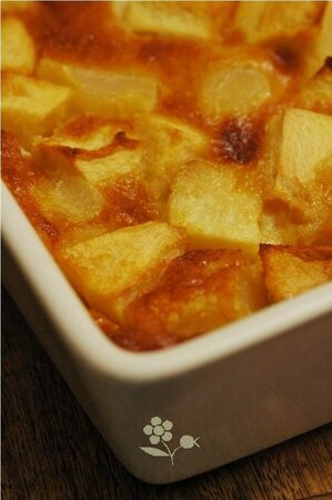 Clafoutis pomme-poire au jus de pommes_3