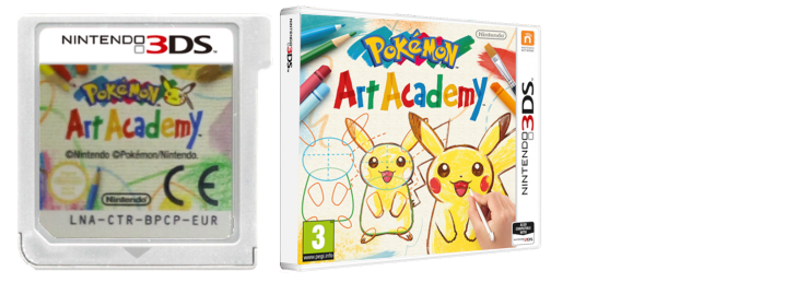 pokémon art academy 3ds