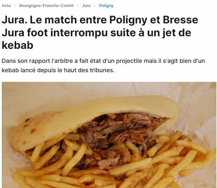 Jet de kebab