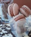 macaron chocolat