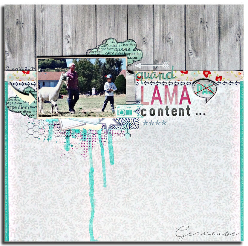Quand lama pas content...