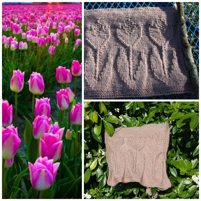 Collage tulipes