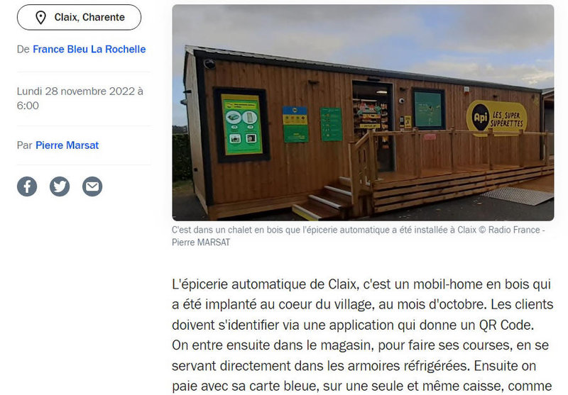 épicerie charente
